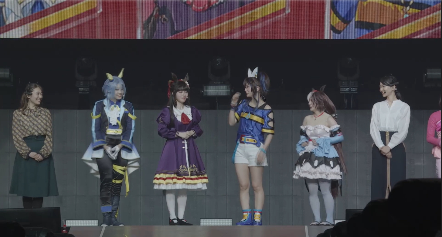 終了後はトークコーナーもあり、ライブイベントならではの苦労なども語られた