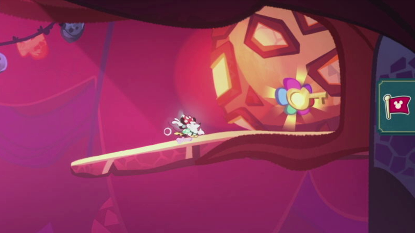 新しいエリアには行くために「カギ」を探す