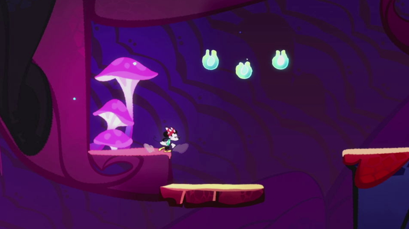 白くぷかぷか浮いているのがカガヤキ。集めていくと報酬がもらえる