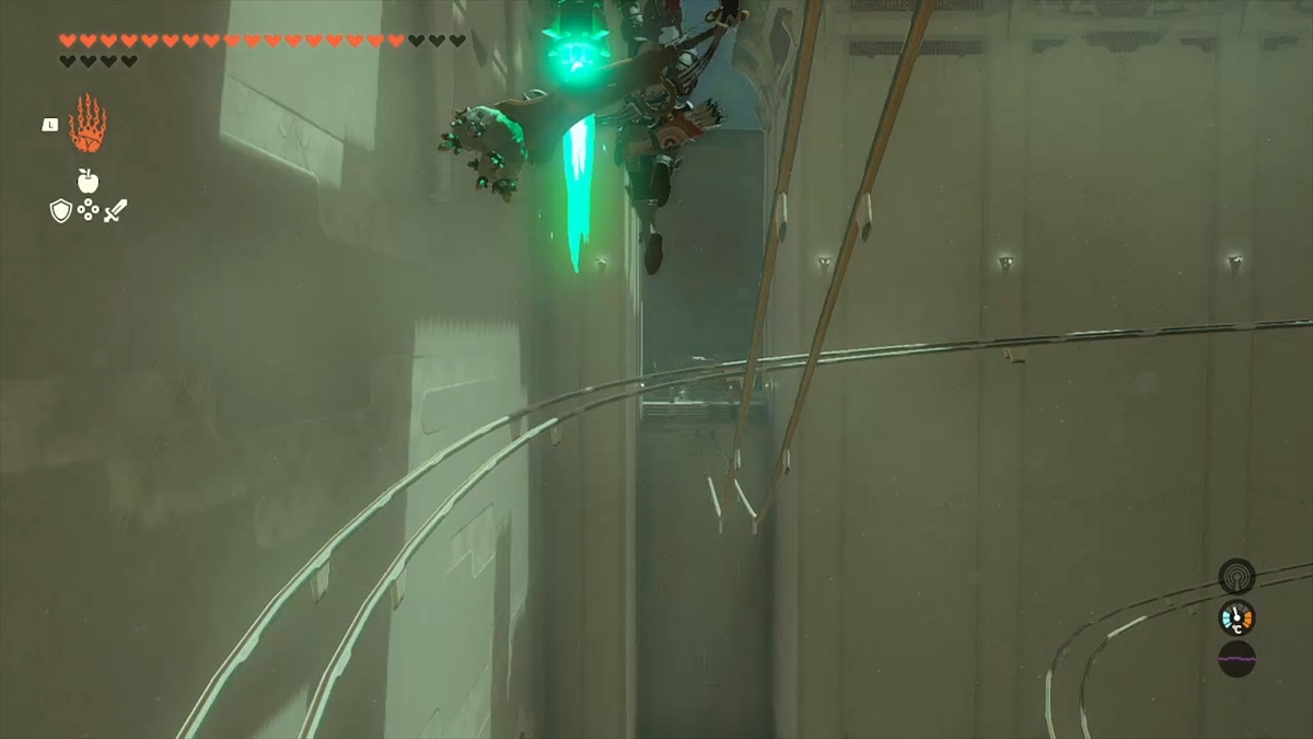 ロケットをスクラビルドした盾を持ち込めばギミックをスルーすることもできる