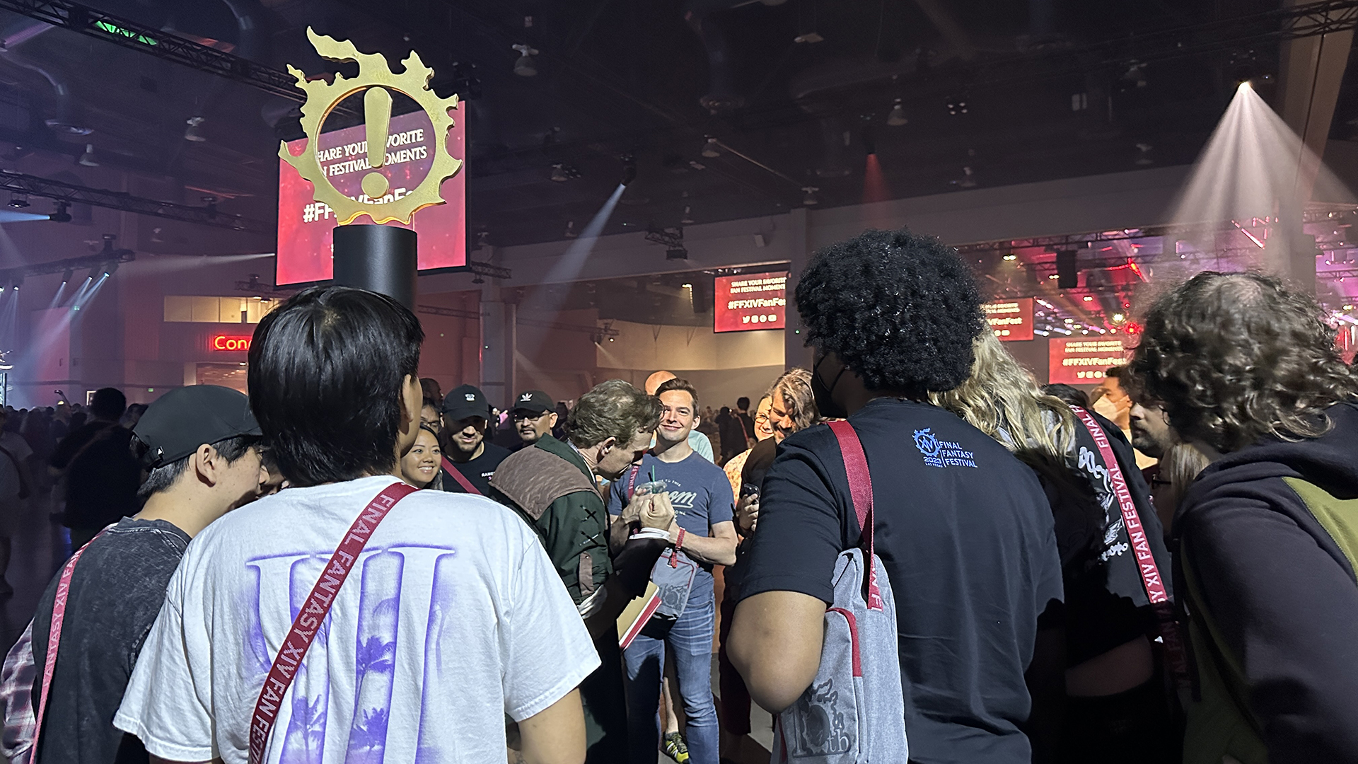 開始直後はマークだけでグリーナーの姿を見ることができなかった