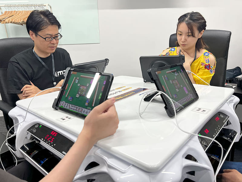 吉田一馬「MJ」プロデューサーもプロ雀士と共に卓を囲み麻雀を打つ姿は楽しそうだった