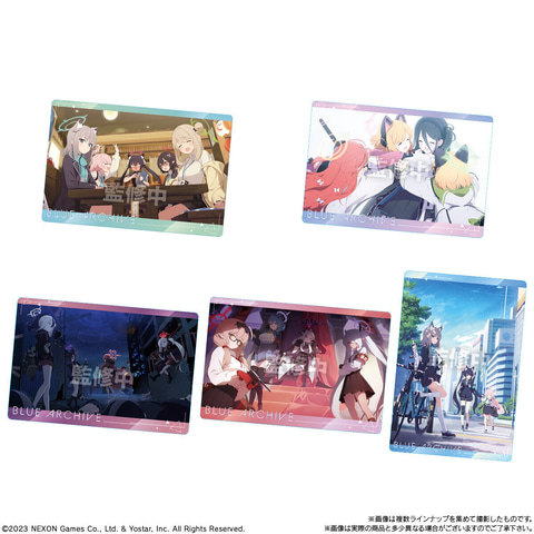【フルコンプ】ブルアカ/ブルーアーカイブ/ウエハース/第1弾全種 ブルーアーカイブ ウエハース｜発売日：2023年11月27日