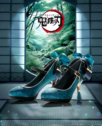鬼滅の刃」の世界観を表現したパンプスが8月3日18時より発売 - GAME Watch