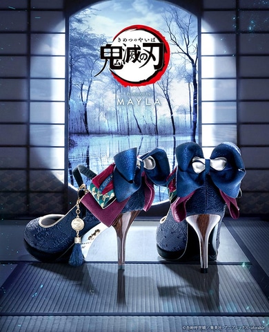 鬼滅の刃」の世界観を表現したパンプスが8月3日18時より発売 - GAME Watch