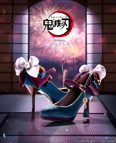 鬼滅の刃」の世界観を表現したパンプスが8月3日18時より発売 - GAME Watch