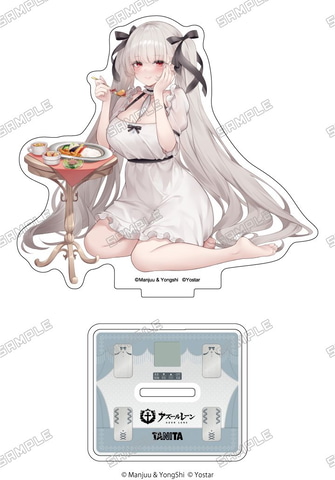 アズールレーン」×タニタコラボの音声体組成計が発売決定！ - GAME Watch
