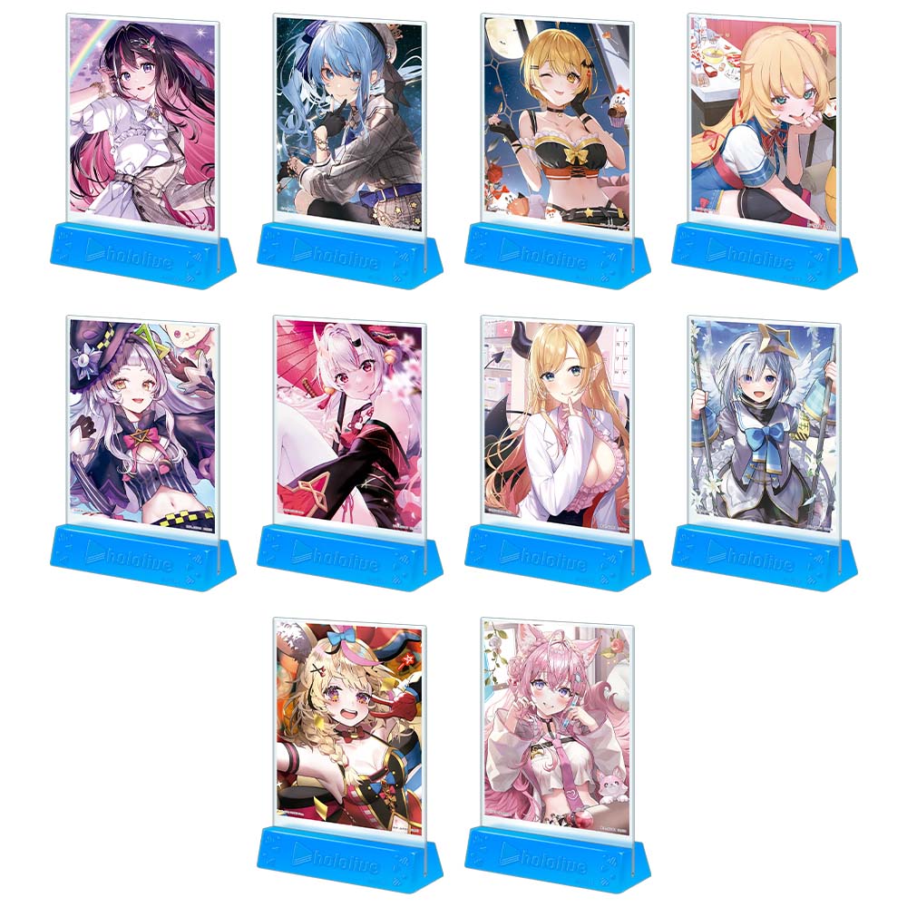 ミニアートボード賞 全10種（全高約12cm）