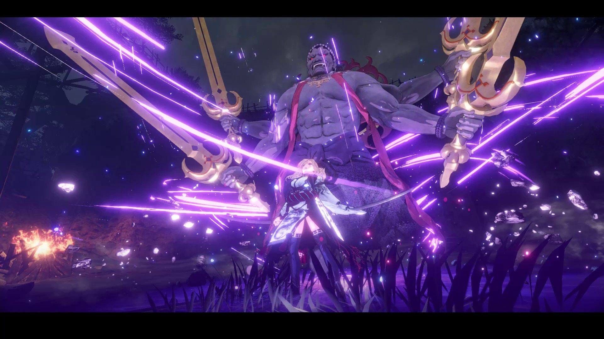 宮本武蔵の宝具「六道五輪・倶利伽羅天像」