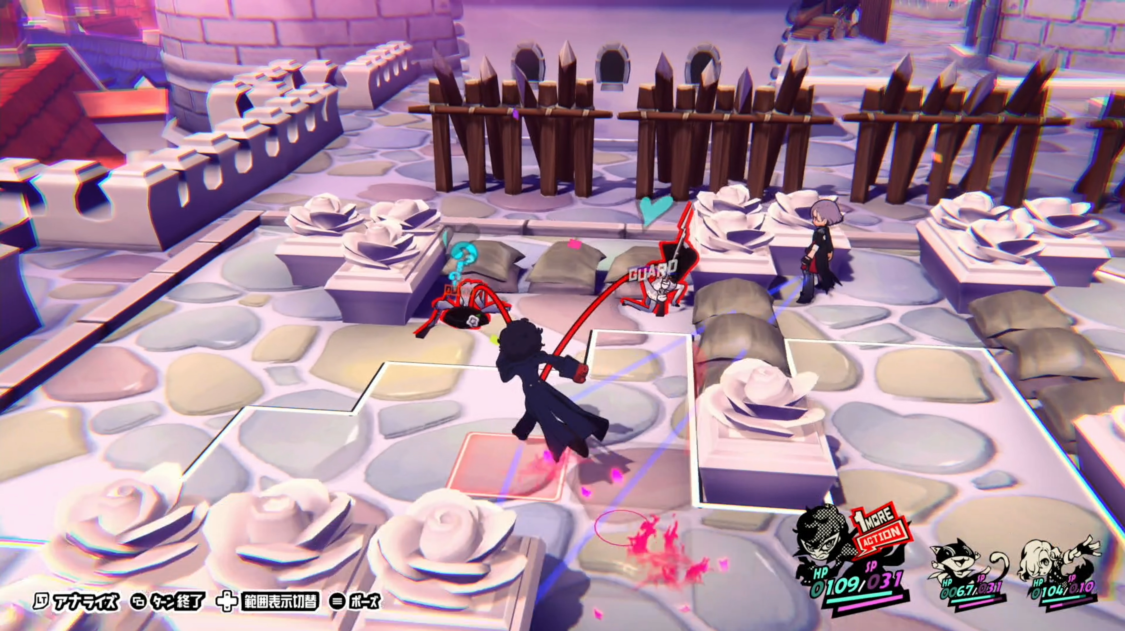 移動範囲内であれば攻撃をしない限り何度でも移動と待機が繰り返せるのはSRPGだとかなり珍しいタイプと言える