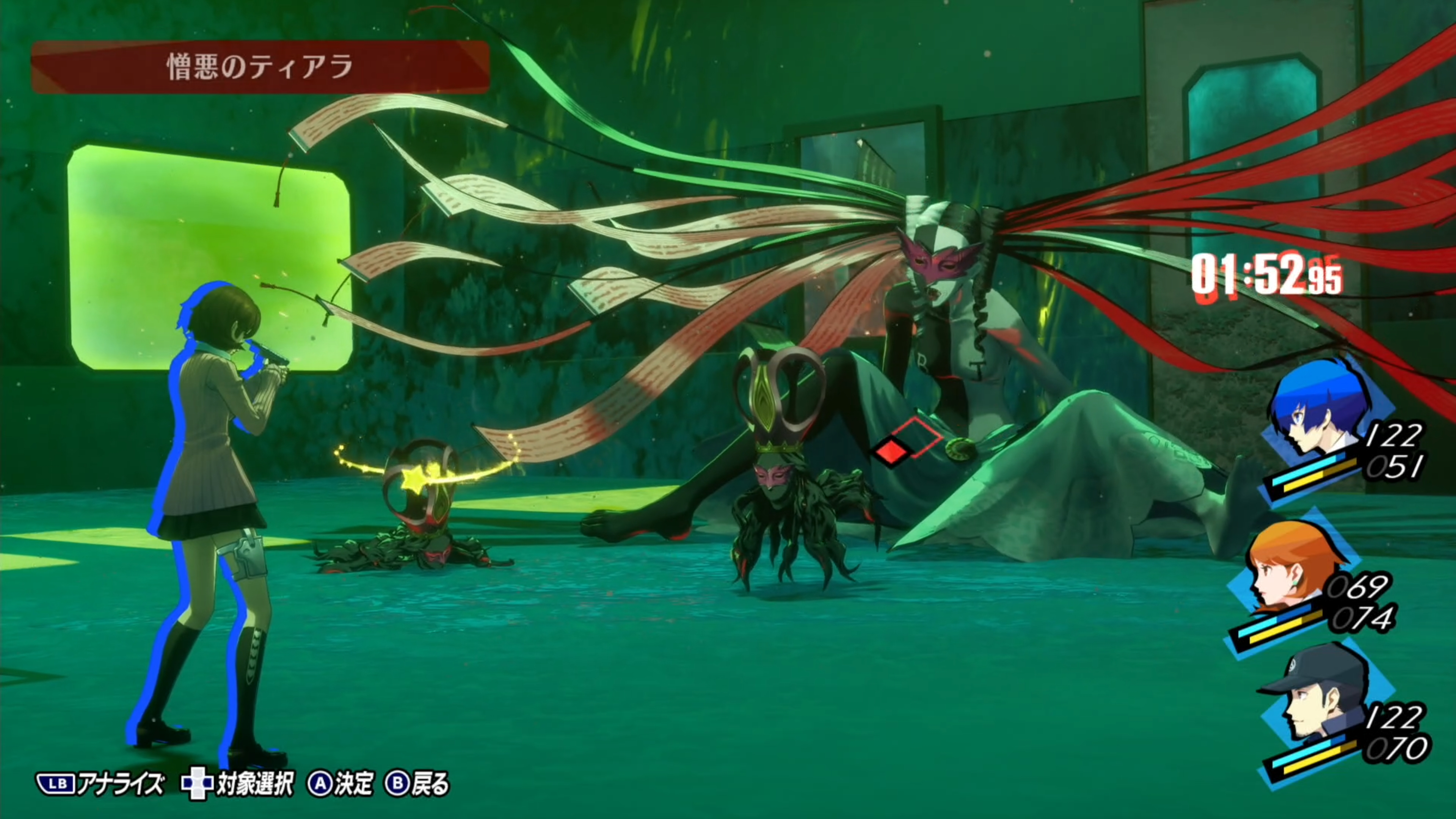 回復やステータスの確認時間なども含めると時間に余裕のない戦いになってしまう