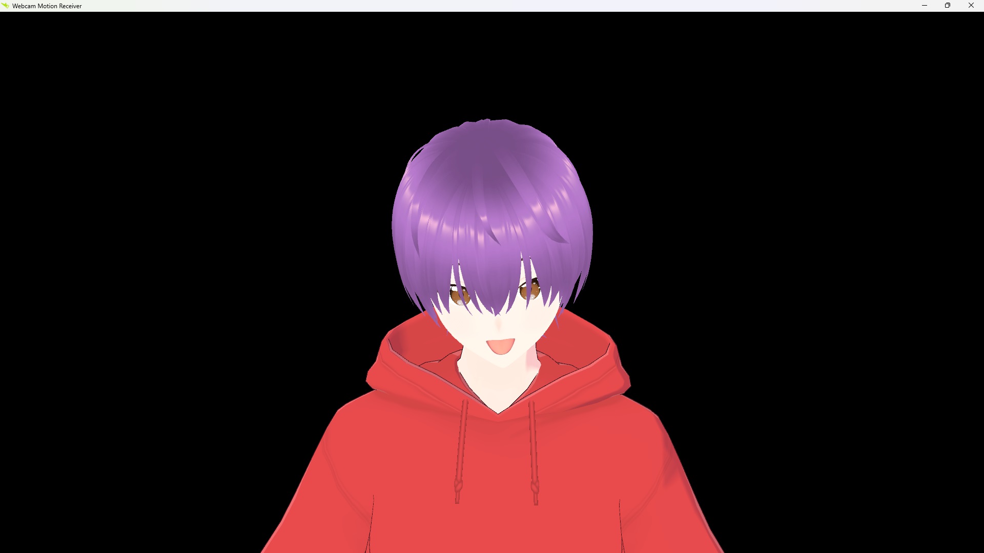 ゲーム画面に重ねてアバターを表示させる場合は、背景を透明にする