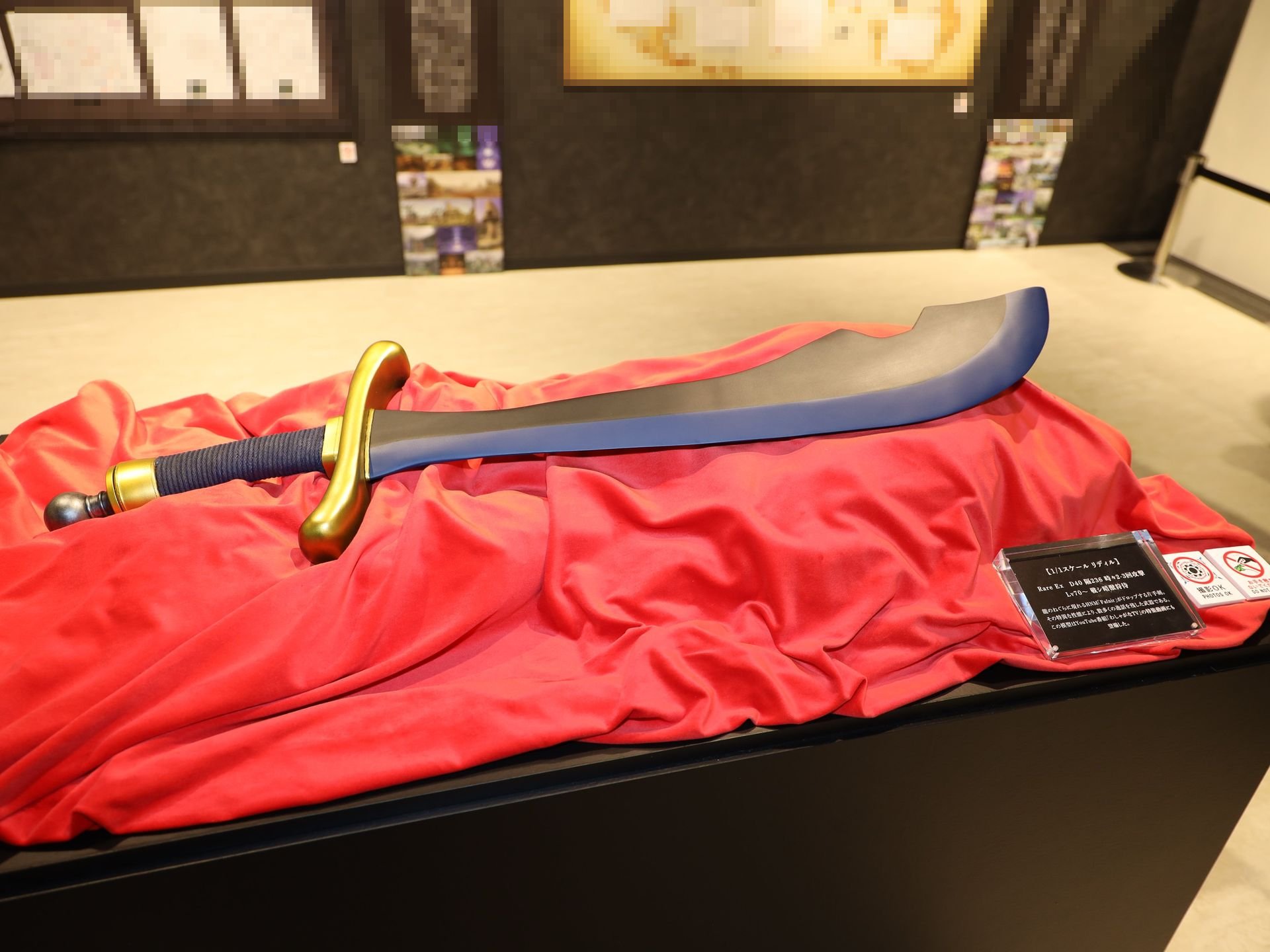 圧倒的な存在感を放つリディル。タッチ禁止