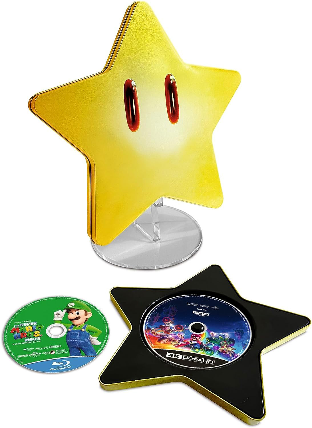 4K Ultra HD限定「スーパースター型特製缶ケース」