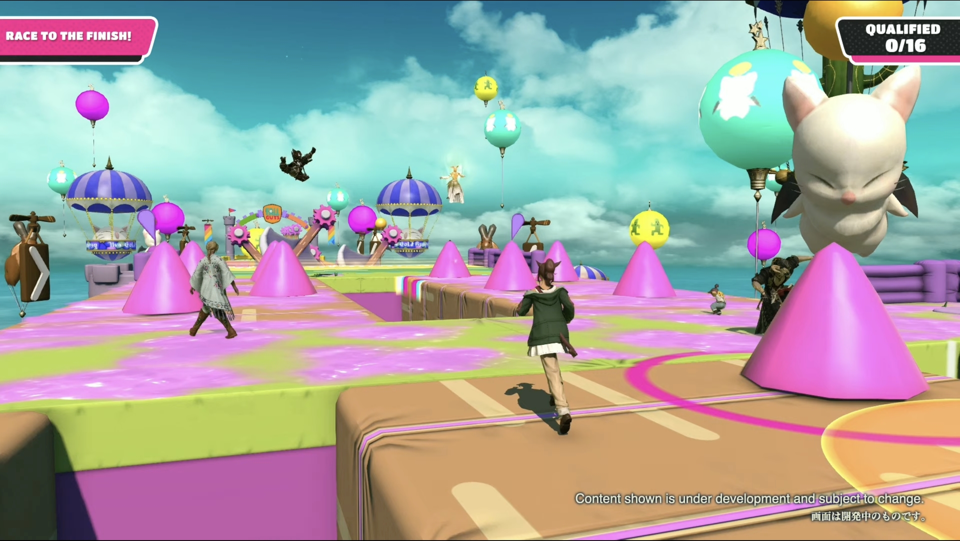 ゴールドソーサーで「FFXIV」版「フォールガイズ」を遊べる