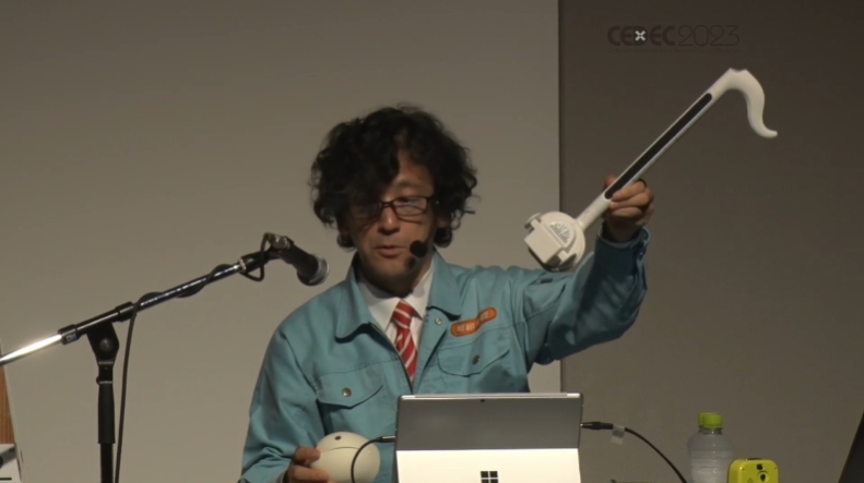 「オタマトーン」の顔と本体が分離