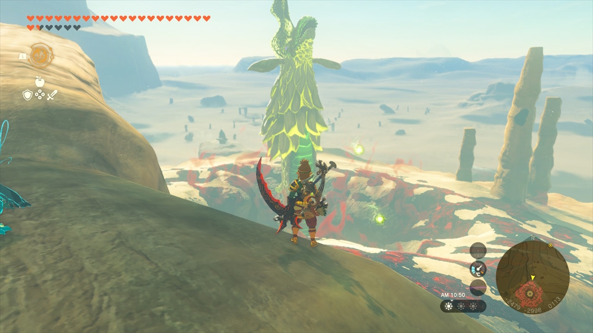 地底から出てくる深穴で待ち続ければ必ず会える