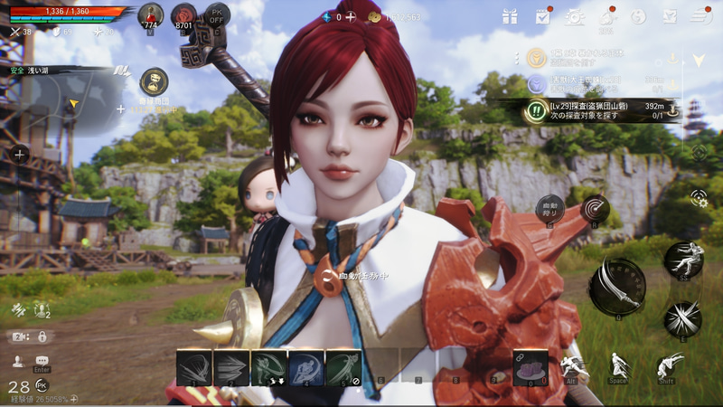 クエスト、戦闘、探索とモダンなMMORPGらしい要素と、「ブレイドアンドソウル」らしいアクション要素を盛り込んだ、遊びやすく刺激的なMMORPGだ