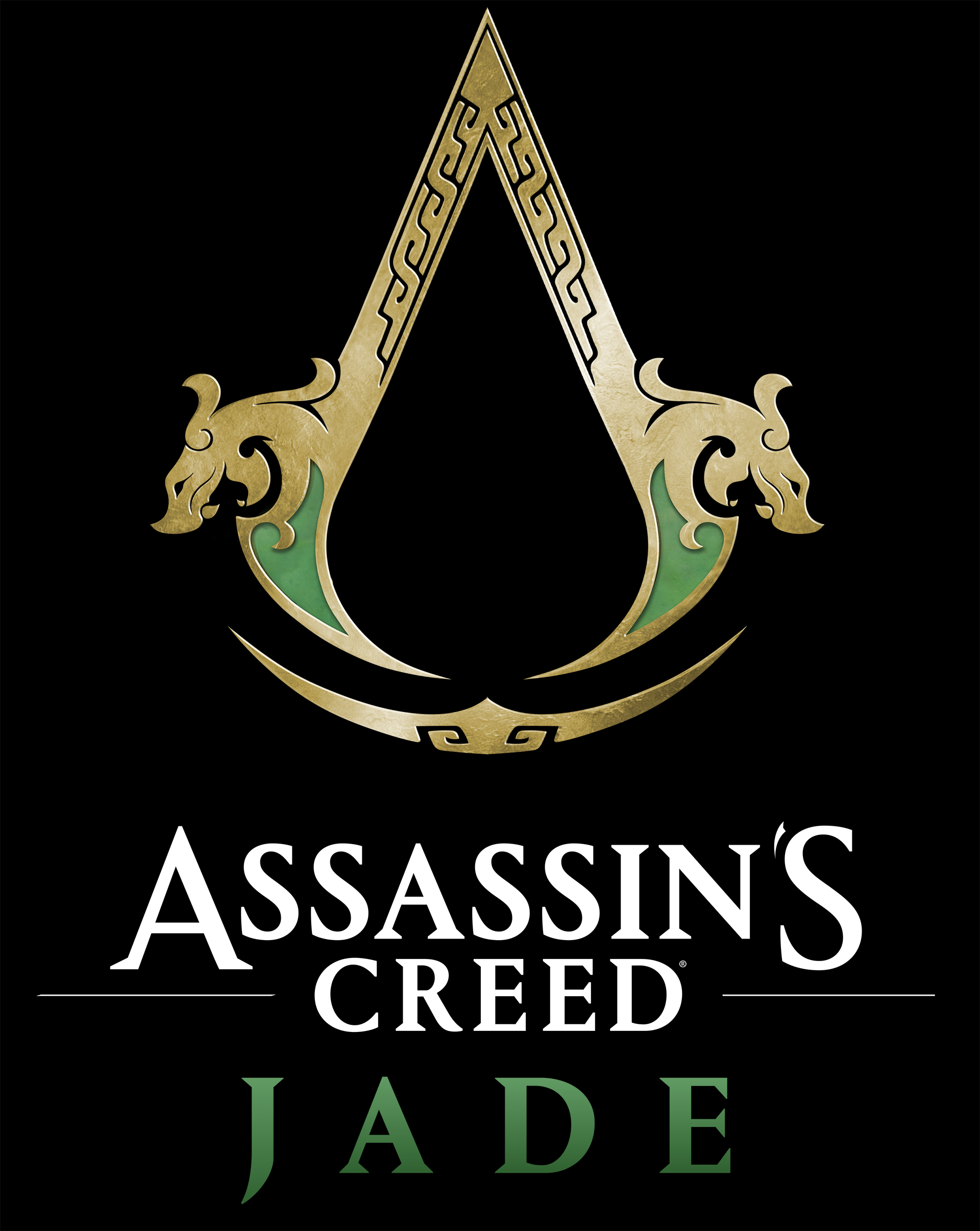 ヒスイをイメージしたタイトルロゴ