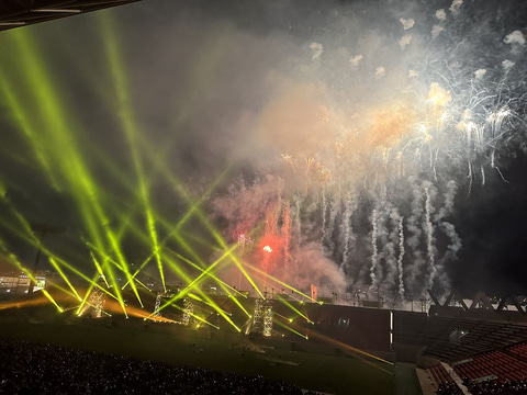 FFXIV」10周年を彩る花火大会、花園ラグビー場で開催 - GAME Watch