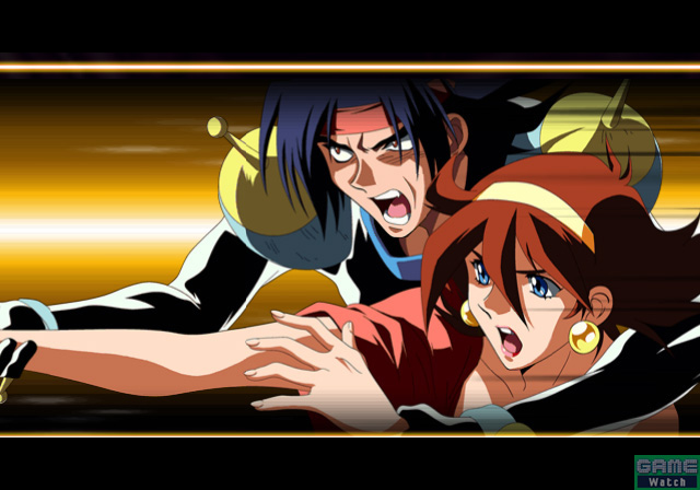 「SDガンダム ジージェネレーション ウォーズ」よりドモンとレインが放つ「石破ラブラブ天驚拳」