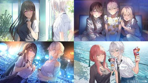 夏と青春と百合の恋愛ADV「嘘から始まる恋の夏」体験版が9月1日