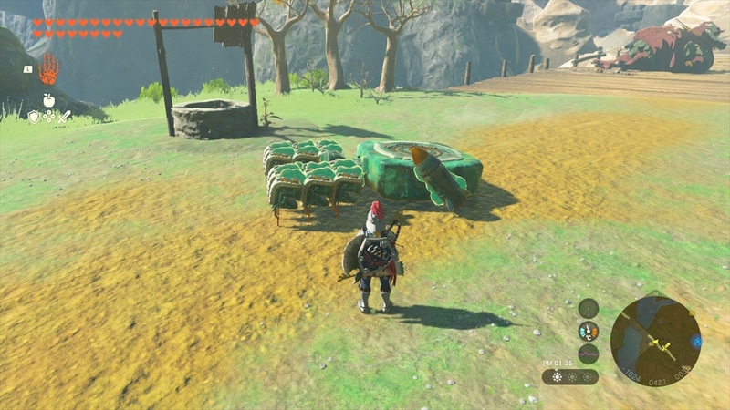 完成したドローン兵器。後はボスに向けて起動するだけ