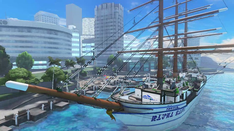 新ステージ「マンタマリア号」