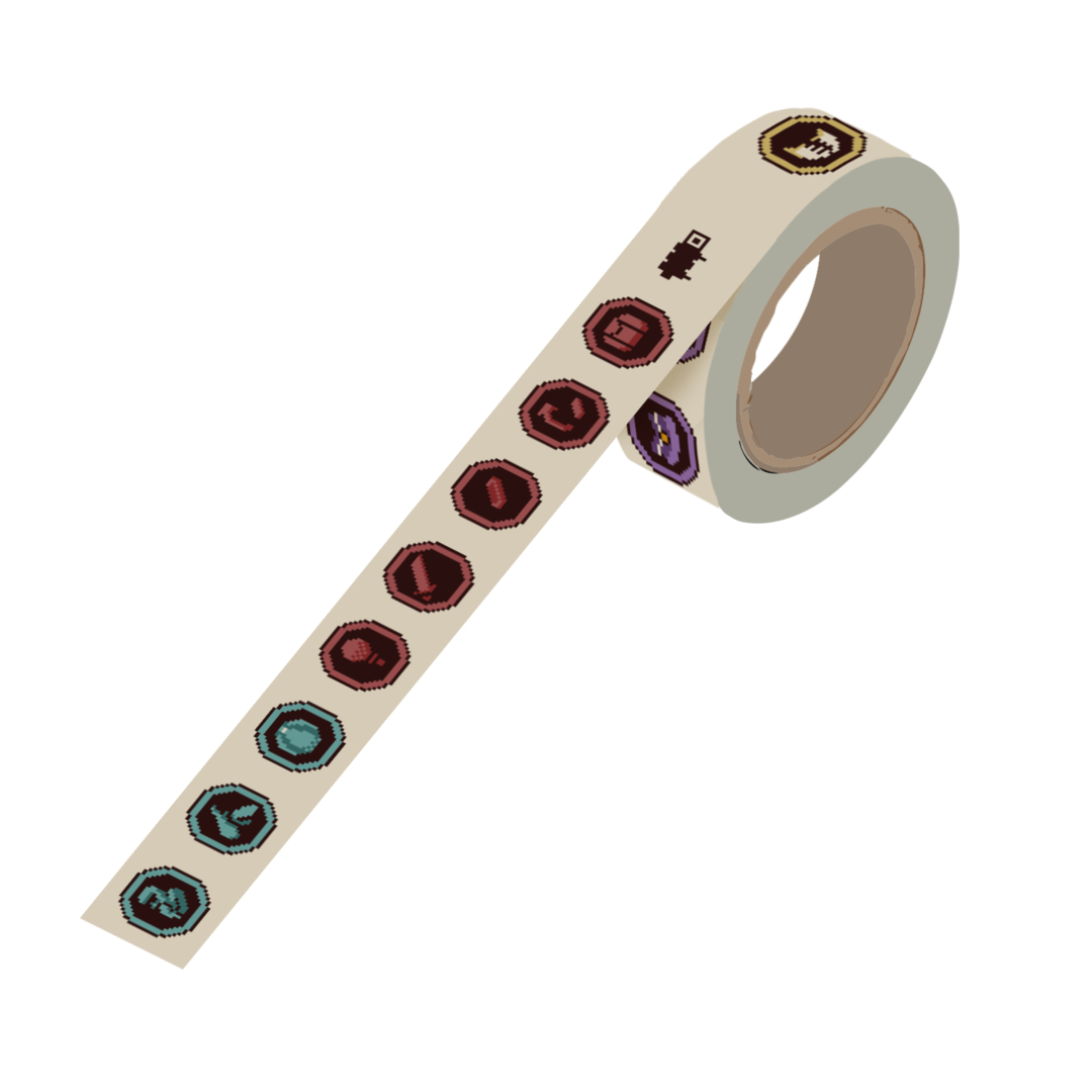 試遊でプレゼントされるマスキングテープ