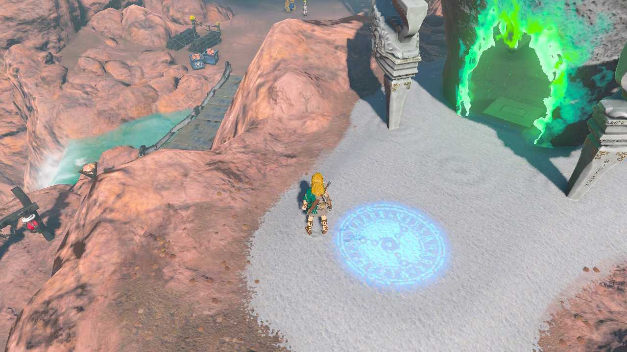 画像左上に見える川の部分に大変お世話になっている