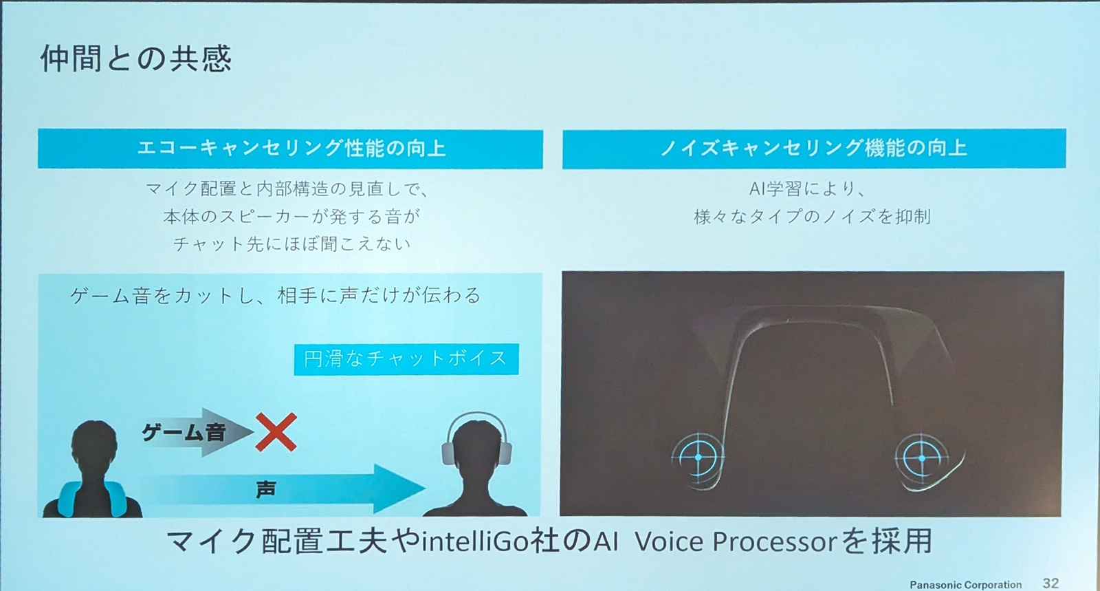 ボイスチャット機能も大幅に機能が向上