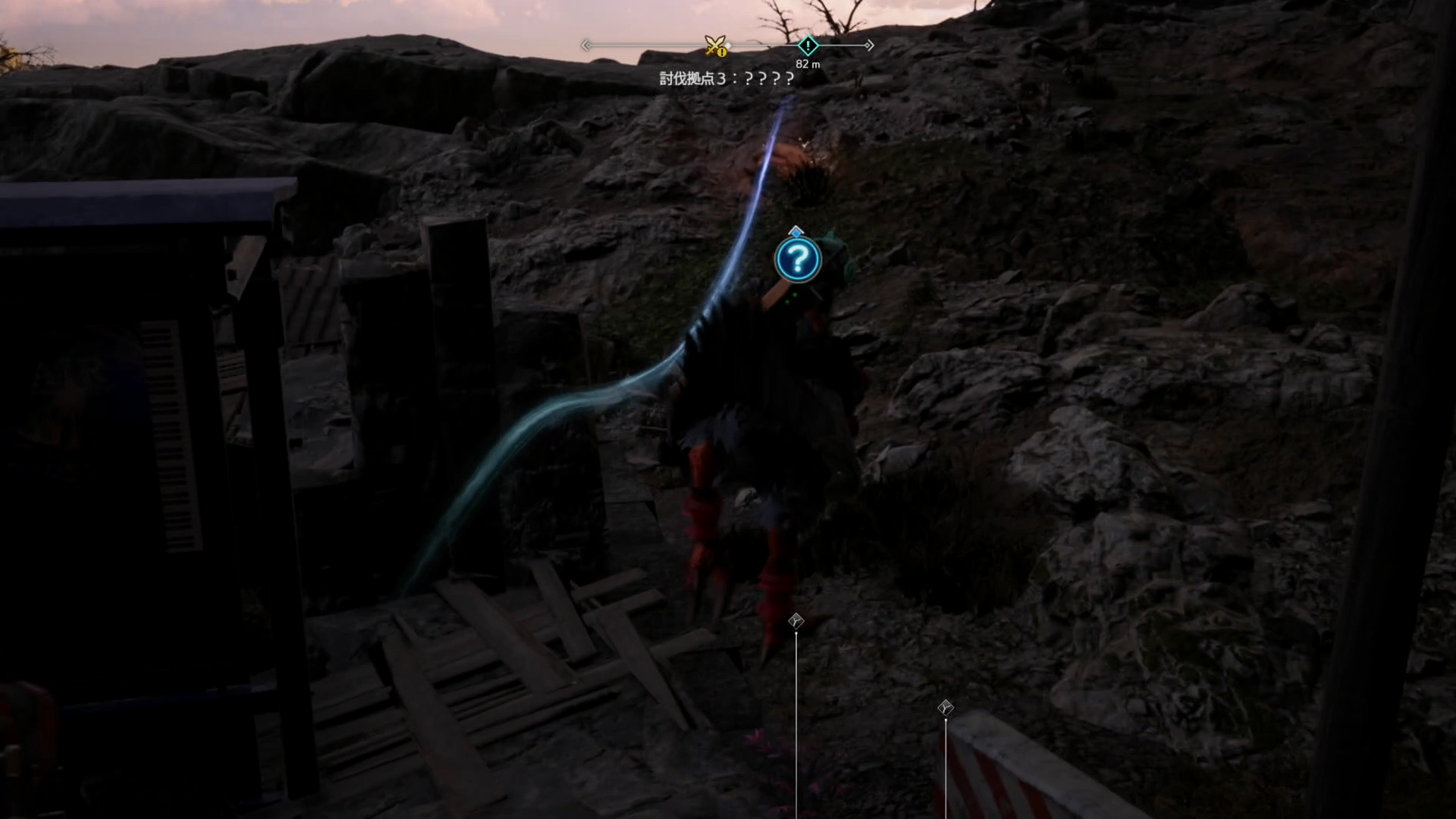 「ニオイをかぐ」でアイテムが埋まっている場所を見つけ出そう