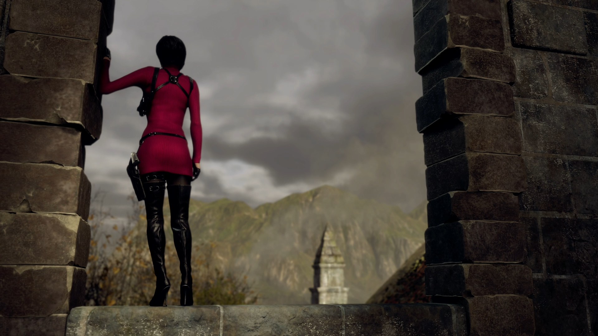 「これは貸しよ」とレオンにつぶやくエイダ。ストーリー面にも注目だ