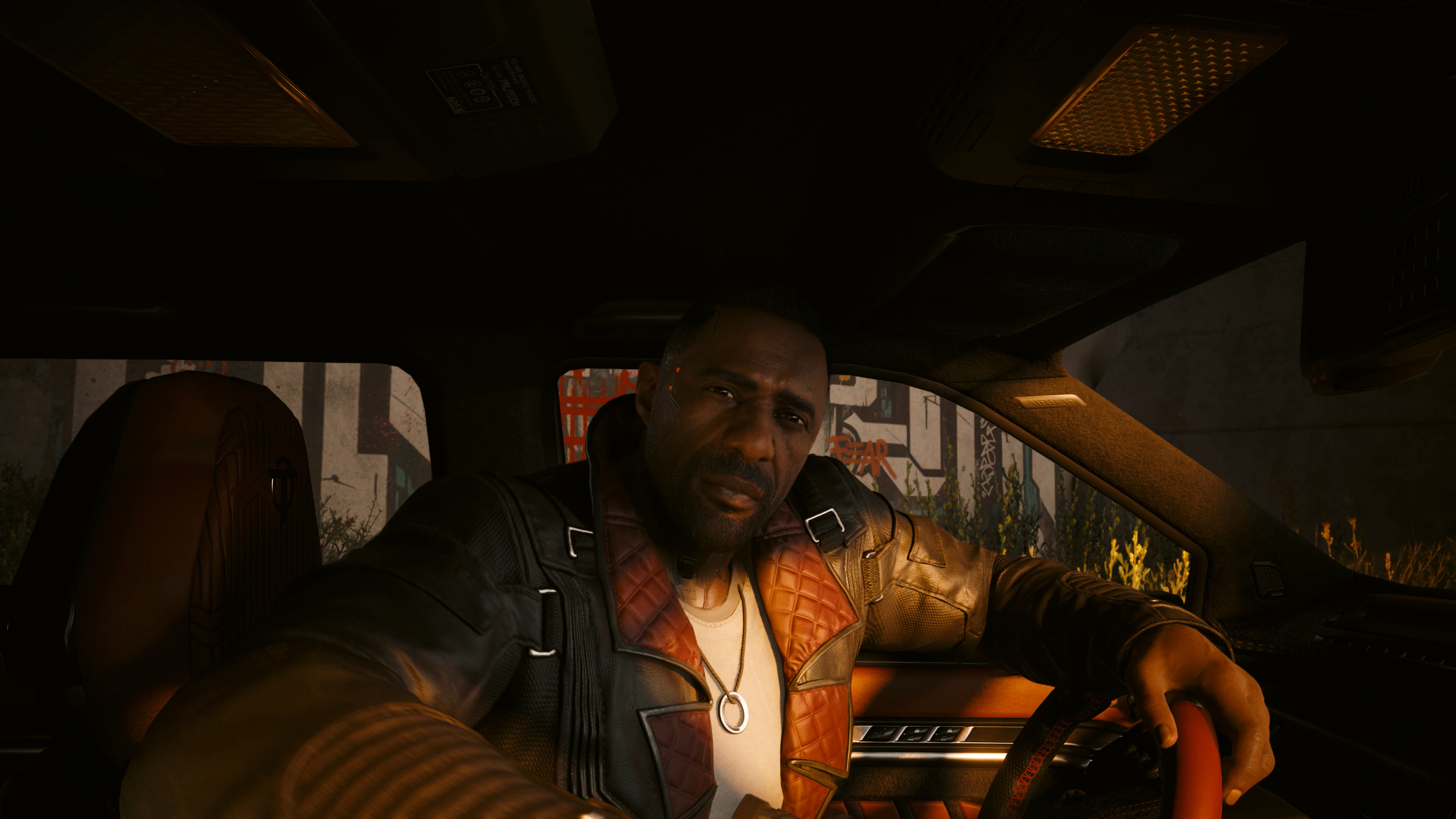 エージェントであるソロモン・リード。Vの仲間であり「仮初めの自由」の中心人物だ