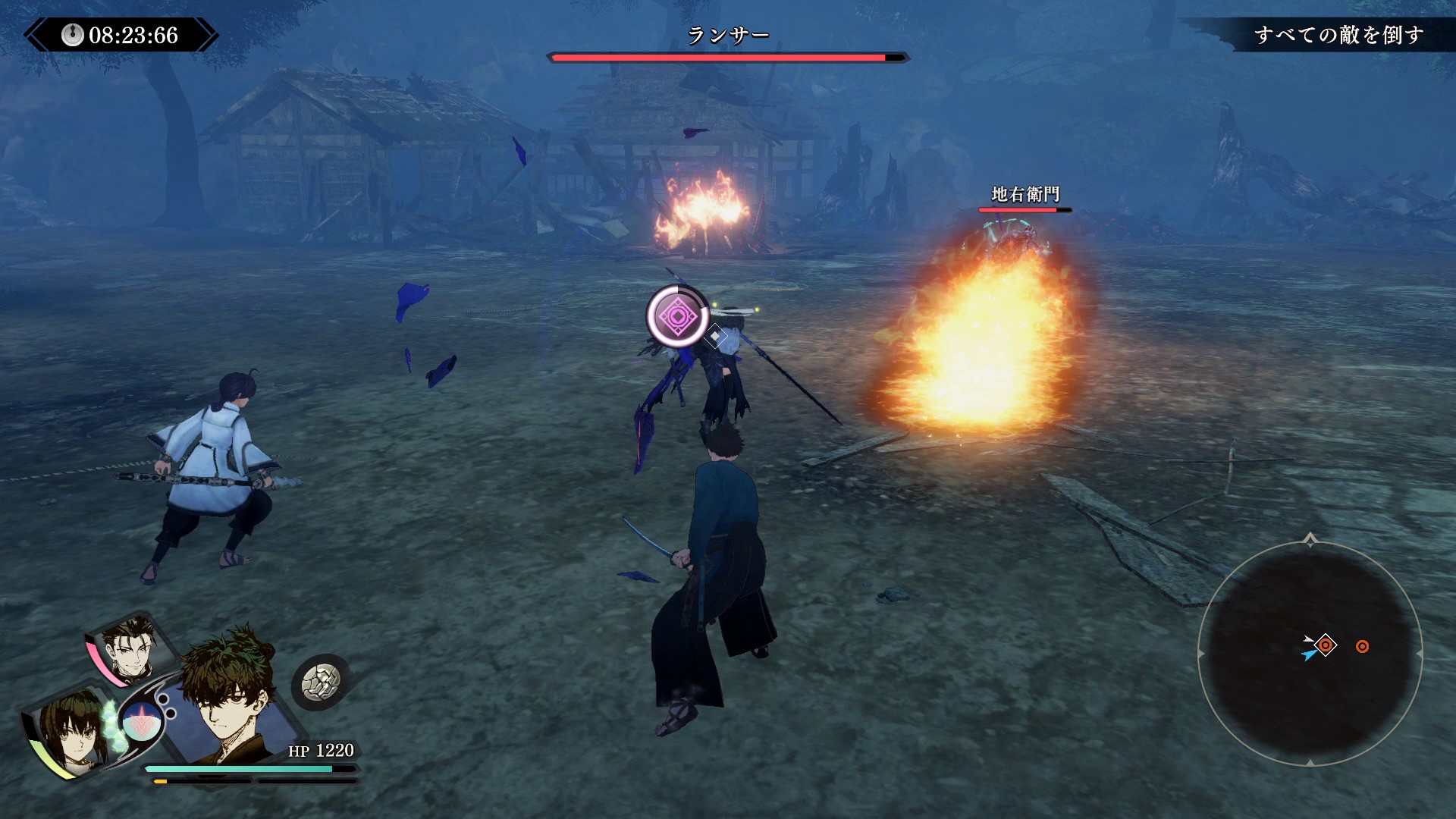 相手の攻撃を阻止すると、一定時間無防備にさせることができる