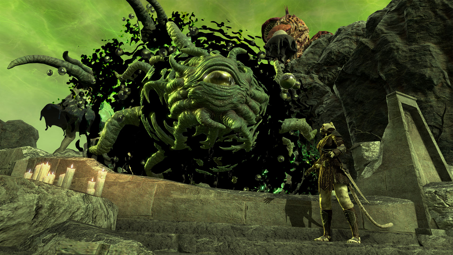 「コズミックホラー」がテーマとなった非常にスケールの大きな物語が展開した