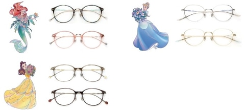 ジンズJINS度付きディズニー眼鏡めがね遠近両用メガネ★ミニーちゃんコラボ度あり ジンズJINS度付きディズニー眼鏡めがね遠近両用メガネ☆ミニー