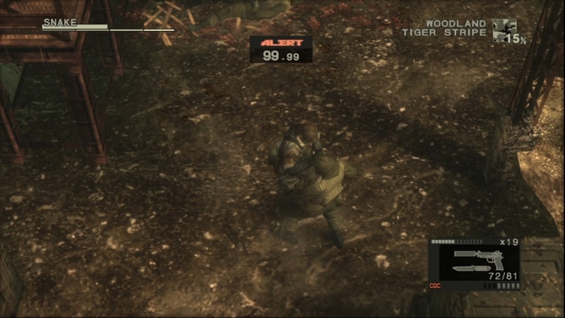 近接戦闘術「CQC」は敵を投げ飛ばして気絶させることができるなど非常に有用