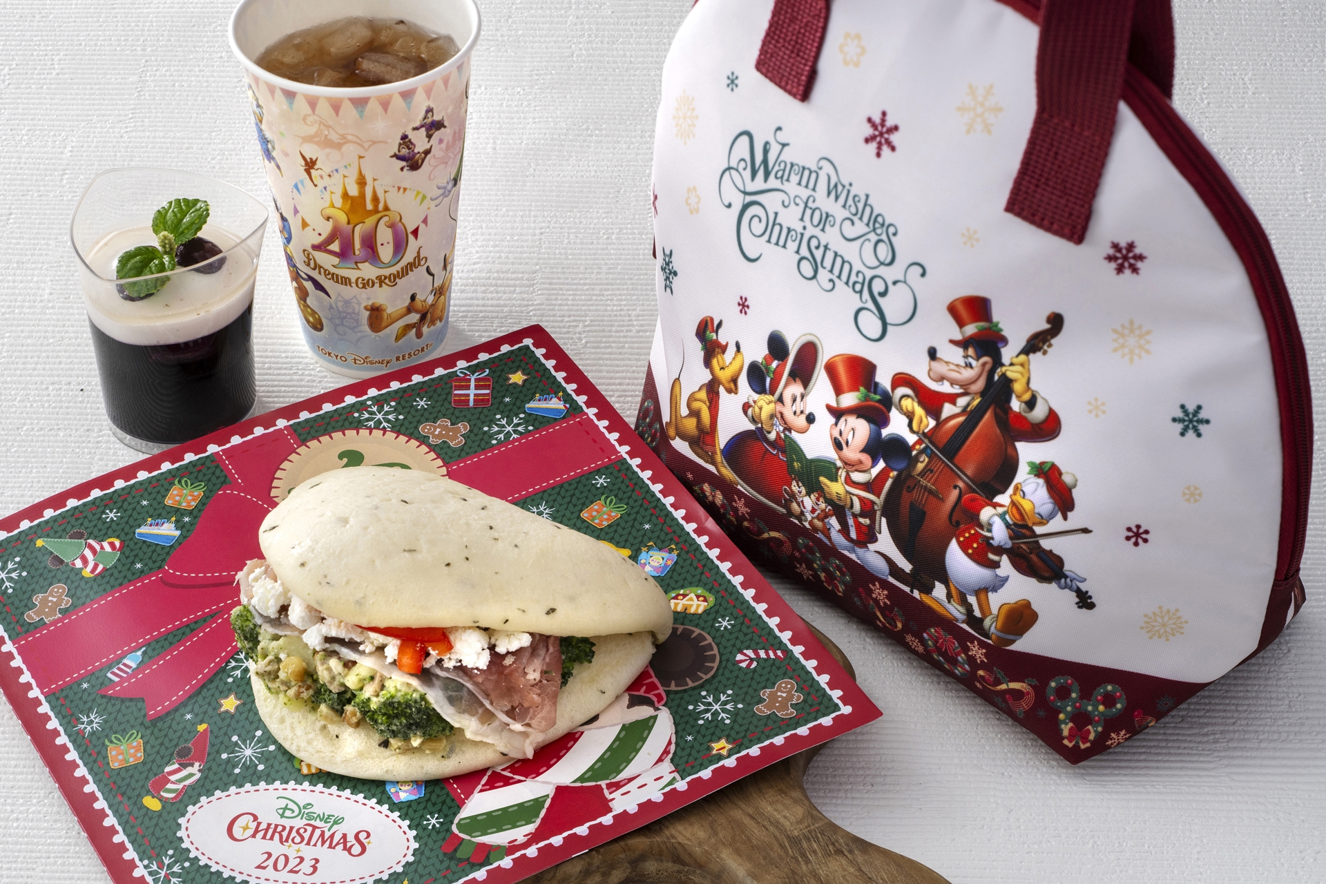 スーベニアランチケース 対象のセットにスーベニアランチケースを付けることができます（プラス1,200円）