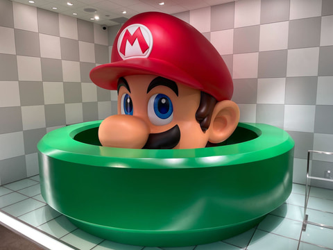Nintendo Kyoto 文庫箱　任天堂　マリオ Nintendo Kyoto 文庫箱 任天堂 マリオ Nintendo KYOTO限定。京都