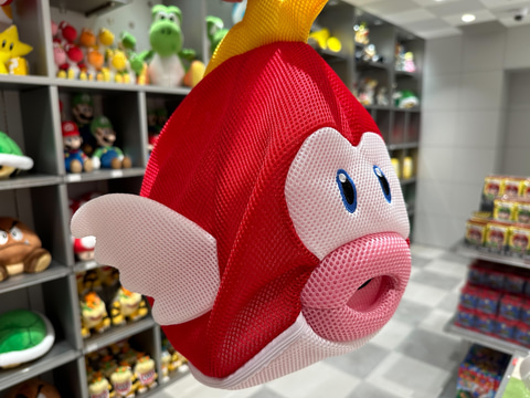 スーパーマリオ 洗濯ネット 3点セット マリオ」シリーズ新グッズにプクプクとゲッソーの洗濯ネットが登場