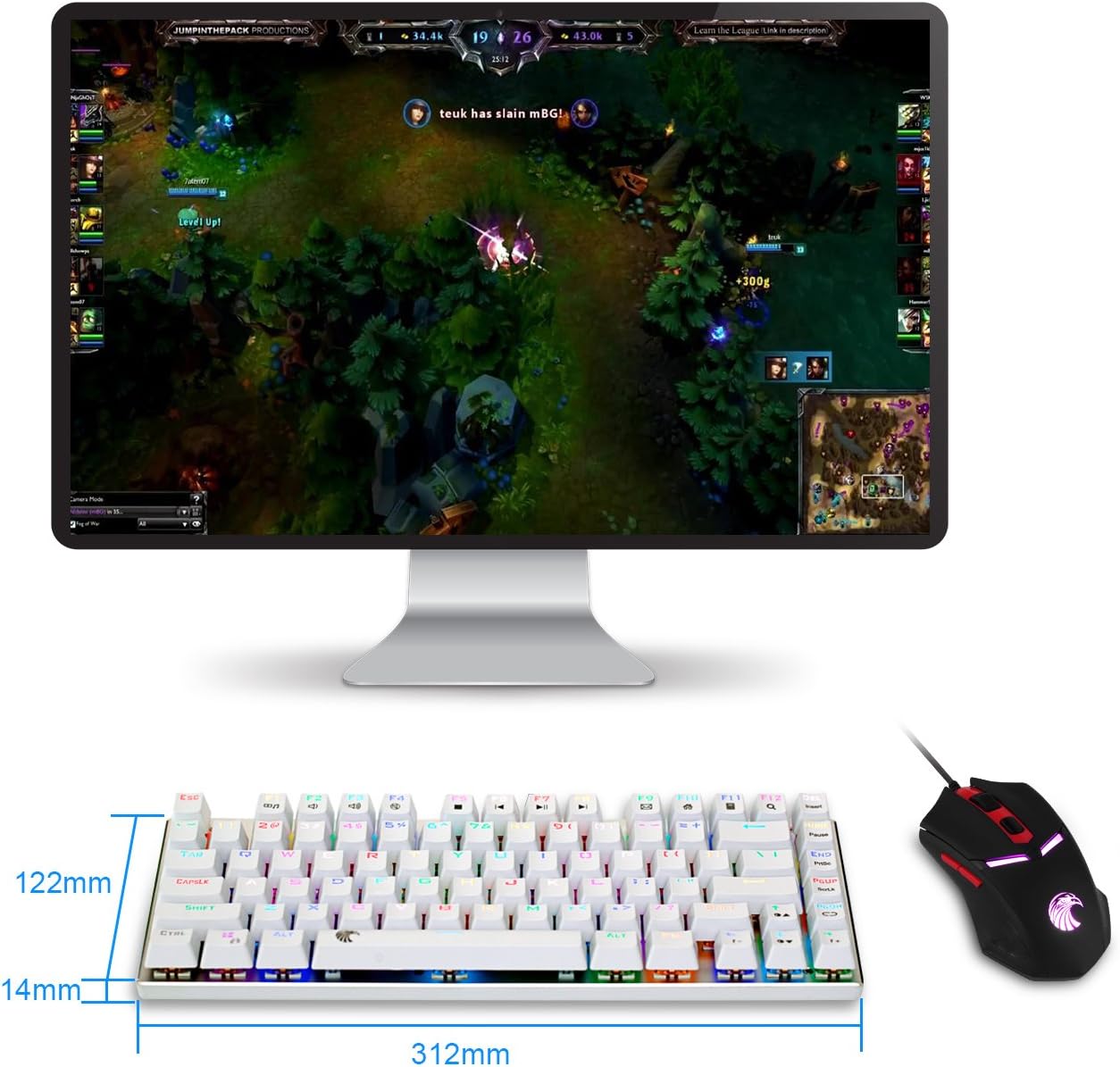 画像は赤軸，ホワイト