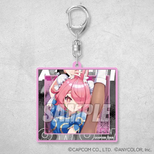 D-3 ラバーストラップ 安土桃