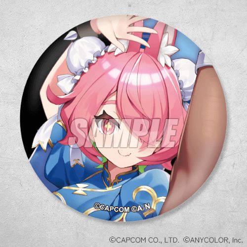 E-3 缶バッジ 安土桃