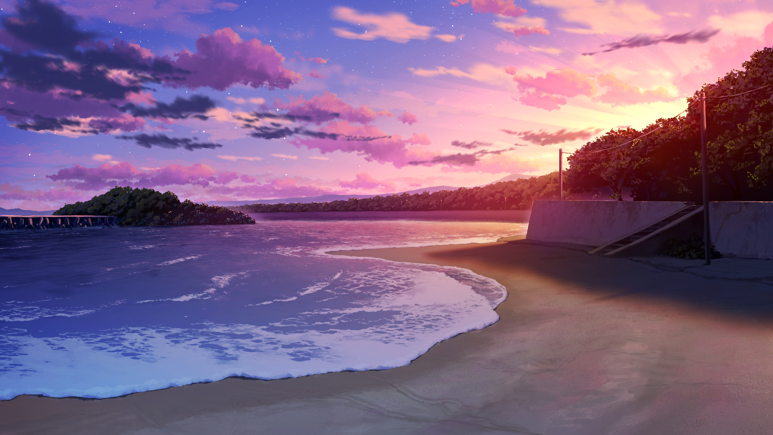 マジックアワーは日没時や日の出前の時間を指し、美しく光が差し込むことから映画や写真の撮影などにも使われる時間帯になっている