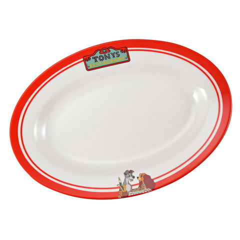 LADY AND THE TRAMP ディズニー　皿　シリアルナンバー入り LADY AND THE TRAMP ディズニー皿シリアルナンバー入り