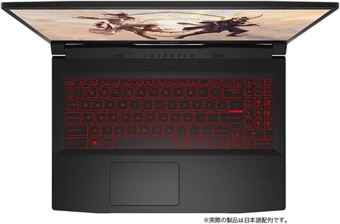 Core i7 & RTX3060搭載、MSIのゲーミングノートPC「KatanaGF66」が 