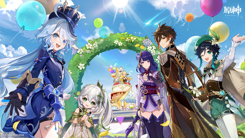 原神」よりVer.4.1キービジュアルの壁紙が公開！ - GAME Watch