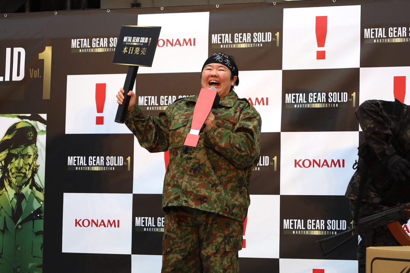 改めてMCに紹介されると、元気よく「はい〜！」とお馴染みの掛け声を披露してくれた