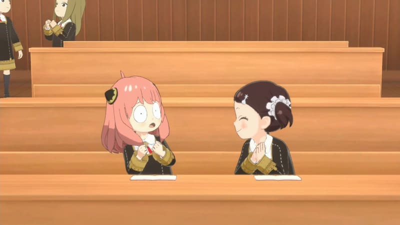 親友のベッキーと楽しくおしゃべり